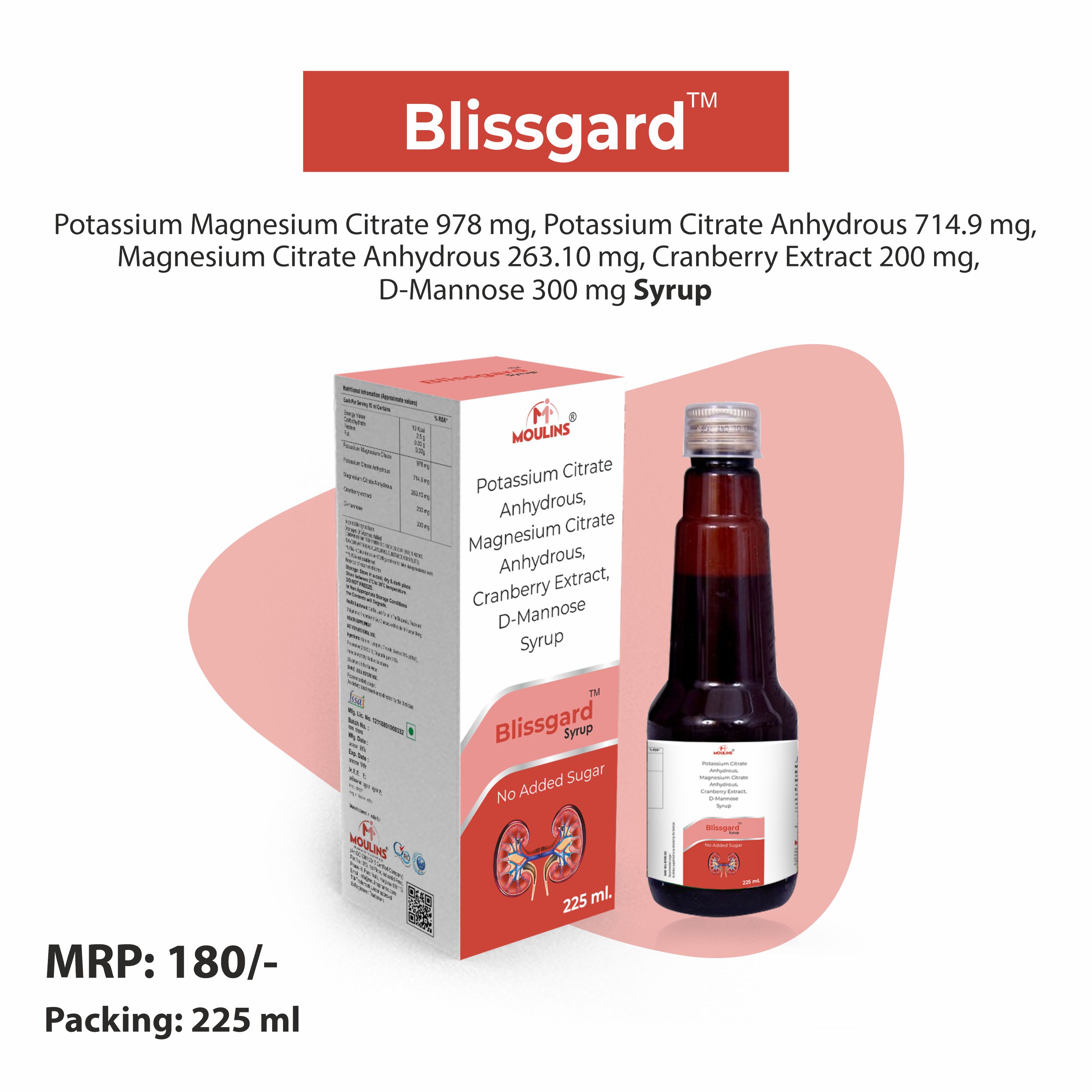 BLISSGARD SYP 225 ML